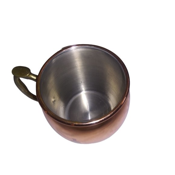MULE Copper Moscow Mug Copper Hammered Drink Mug - Picture 5 of 10